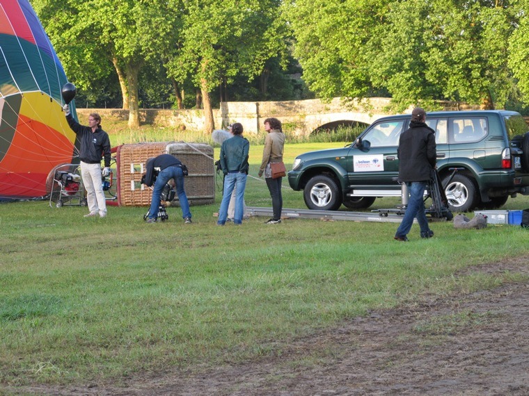 Tournage et prise de vues aériennes en montgolfière 03