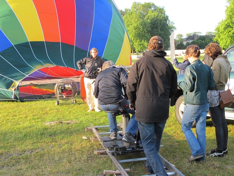 Tournage et prise de vues aériennes en montgolfière 04