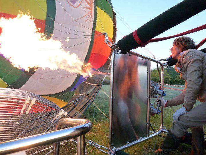 Comment vole une montgolfière